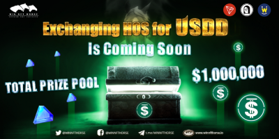 One Million Dollars’ Worth of Exclusive USDD Bonus Is Here for WIN NFT HORSE Players!